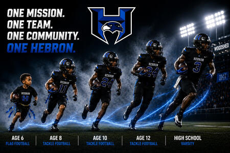 Official Hebron Feeder System Youth Football and Athletic Development for Hebron-Zoned Families Hebron’s official youth feeder system is designed to prepare young athletes for long-term success through football fundamentals, speed development, leadership, competition, and early connec